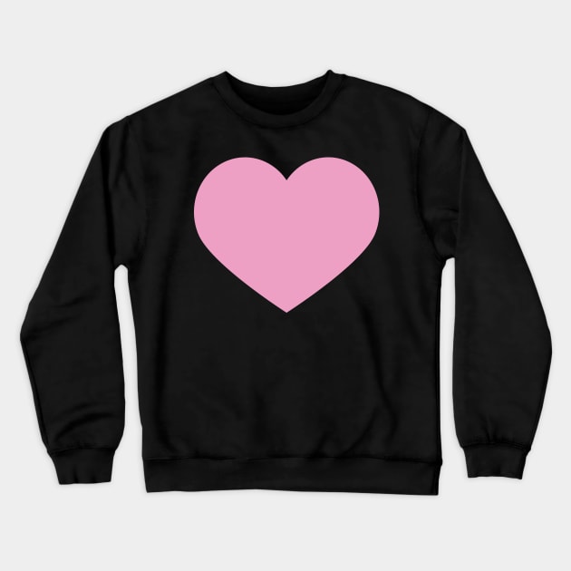 Pink heart Crewneck Sweatshirt by AliciaZwart